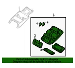 Overhead Console - Kia (92810-4D000TW) - view 4