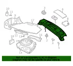 Package Tray Trim - Volvo (9418260) - view 4