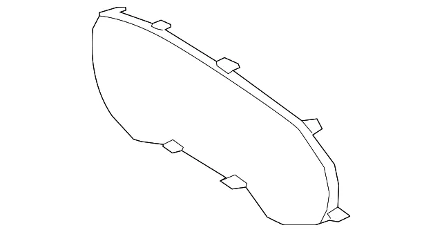 Instrument Panel Lens - Kia (94360-Q5000)