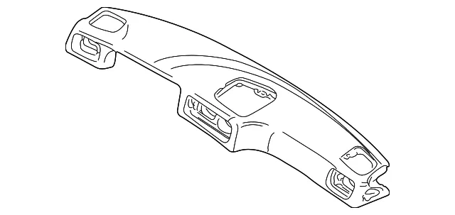 Instrument Panel Cover - Volvo (9479258)