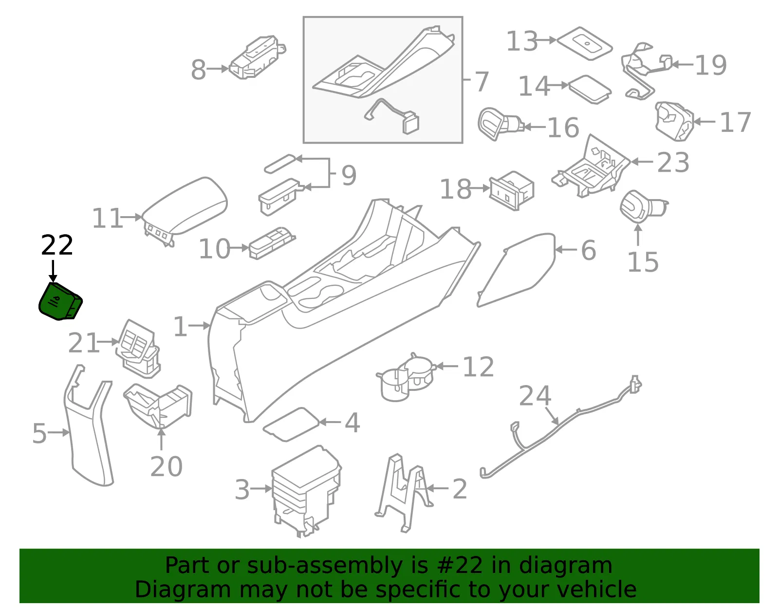 Power Outlet - Kia (95110-G5100) - view 2