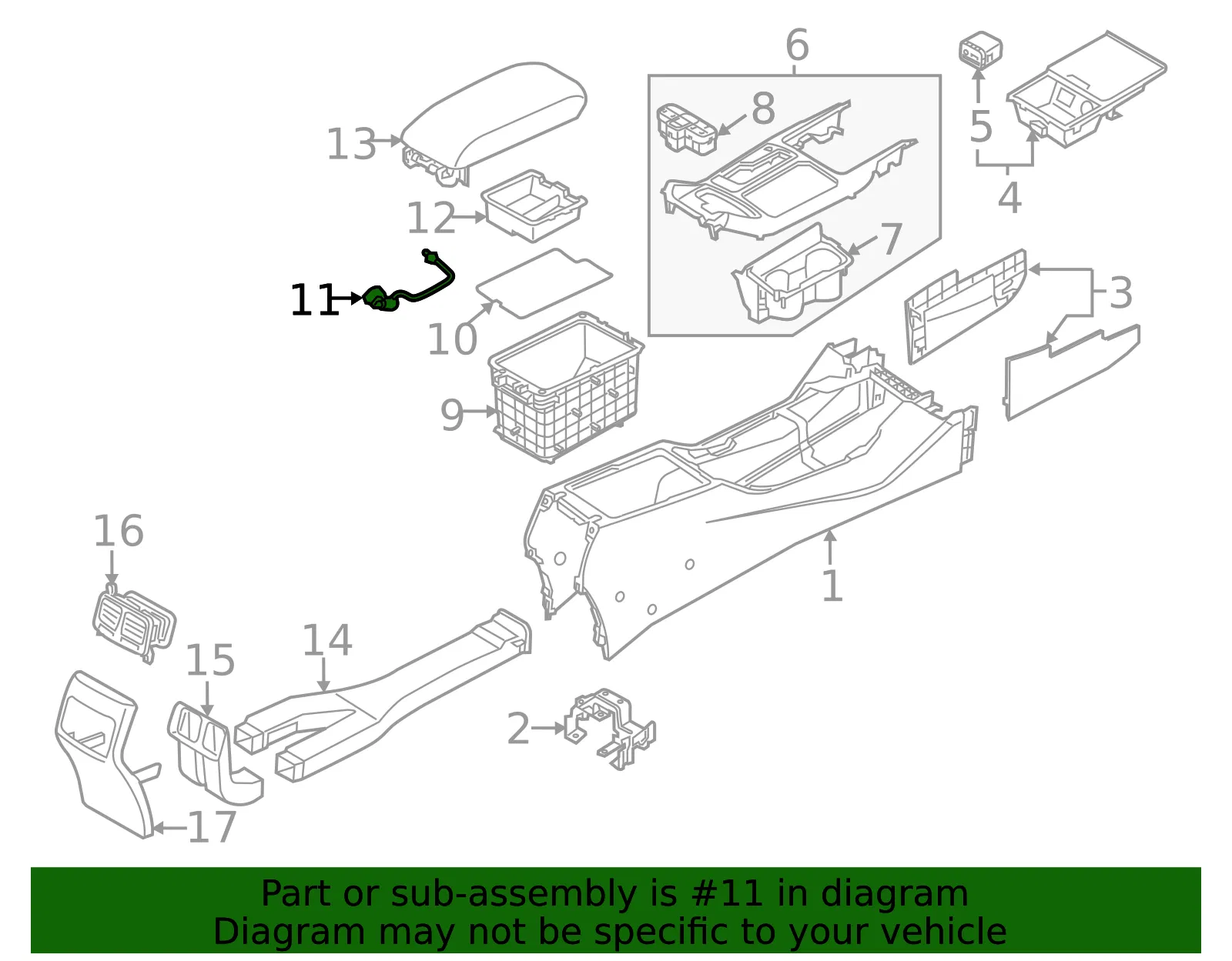 Power Outlet - Kia (95120-2F100) - view 2