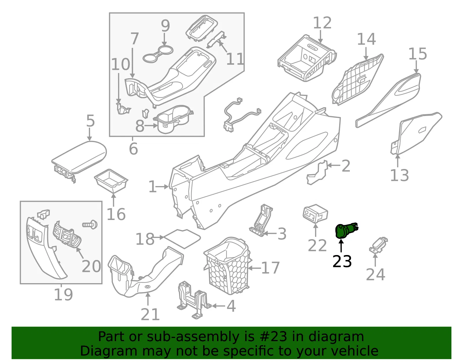 Power Outlet - Kia (95120-A7000) - view 2