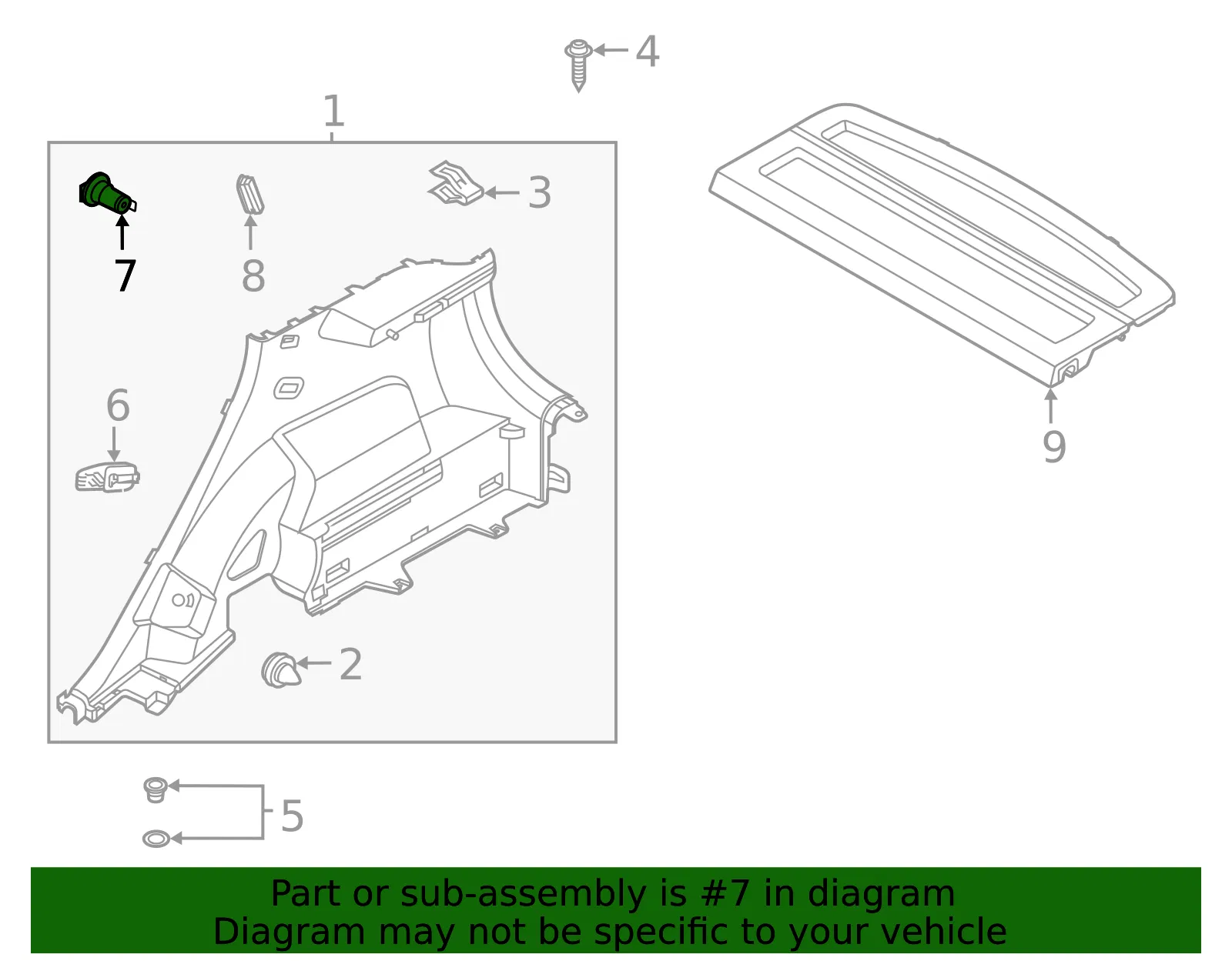 Power Outlet - Kia (95120-A9300) - view 2