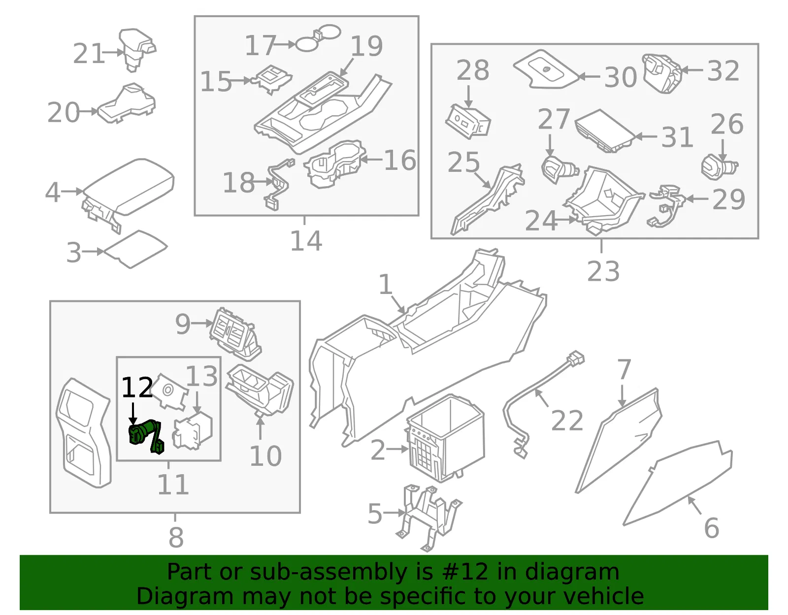Power Outlet - Kia (95120-D9000) - view 2