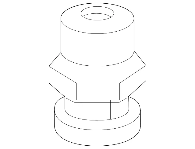 Body Mount Cushion - Nissan (95510-7JA0A)