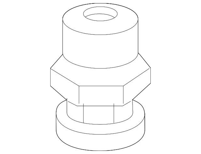 Body Mount Cushion - Nissan (95510-7JA0B)