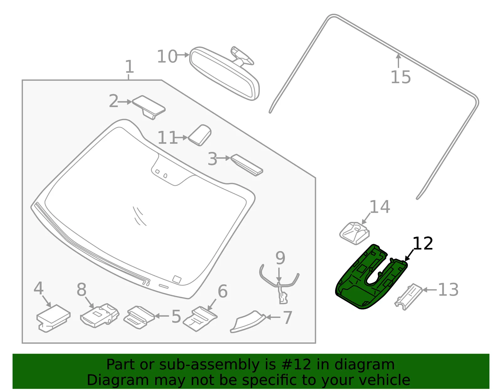 Trim Cover - Kia (96005-D9000) - view 2