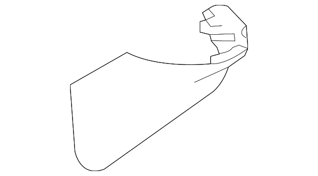 Trim Cover - Passenger Side (RH) - Nissan (96312-1JA7A)