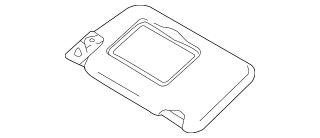 Sun Visor Assembly, Right - Nissan (96400-5EE0A)