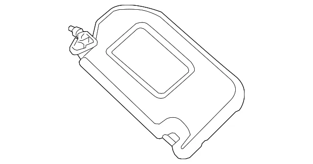 Sun Visor - Nissan (96400-6TA0A)