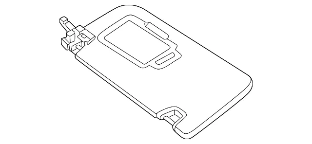 Sun Visor - Nissan (96400-7JA0C)