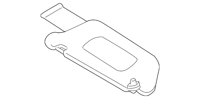 Sun-Visor - Passenger Side (RH) - Nissan (96400-9N00A) - view 2