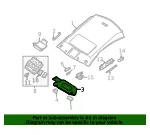 Sun-Visor - Passenger Side (RH) - Nissan (96400-9N00A) - view 6