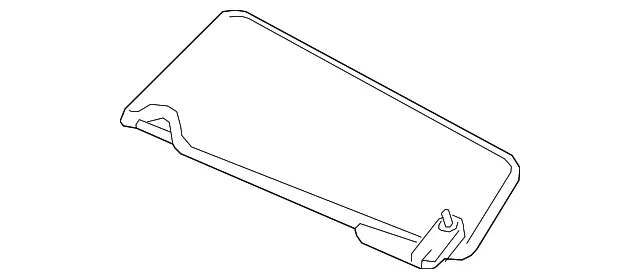 Sun-Visor - Passenger Side (RH) - Nissan (96400-9SA0C)