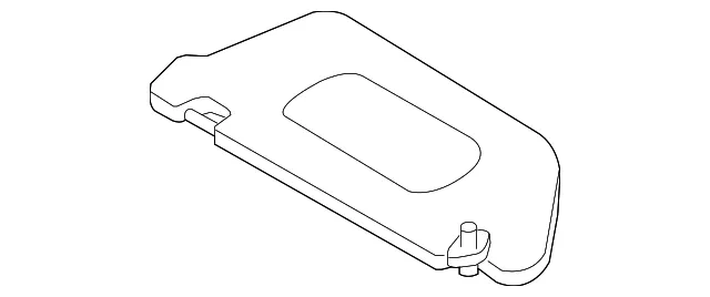 Sun-Visor - Passenger Side (RH) - Nissan (96400-ZX01A)