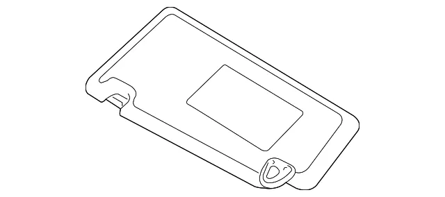 Sun-Visor - Driver's Side (LH) - Nissan (96401-5RL1A)