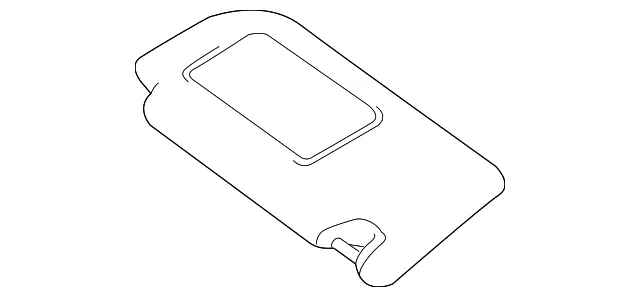 Sun-Visor - Nissan (96401-6CA3C)