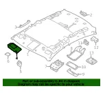 Sun-Visor - Nissan (96401-6CA3C) - view 4