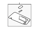 Sun Visor - Nissan (96401-6JE3D) - view 3