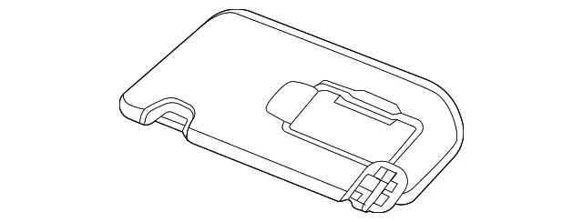 Sun Visor - Nissan (96401-6RZ0A)