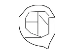 Sun Visor Holder - Nissan (96409-EZ00A) - view 6
