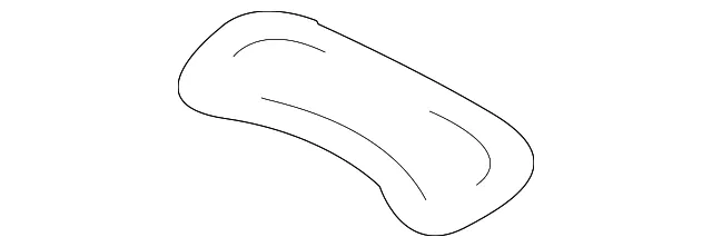 Sun-Visor Cover - Passenger Side (RH) - Nissan (96420-1ET0A)