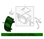Dash Control Unit - Kia (96540-2K800DS5) - view 4