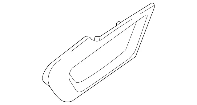 Console Trim Panel - Nissan (96907-9FV4A)