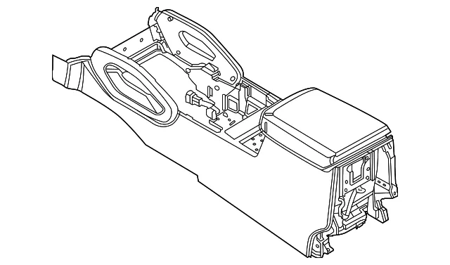 Center Console - Nissan (96910-9BU1A)