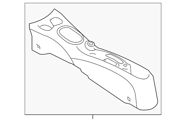 Console Assembly - Nissan (96910-9ME4A)