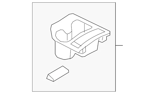Cup Holder - Nissan (96912-4BA0A)