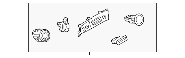 Console Trim Panel - Nissan (96912-6RB1A)