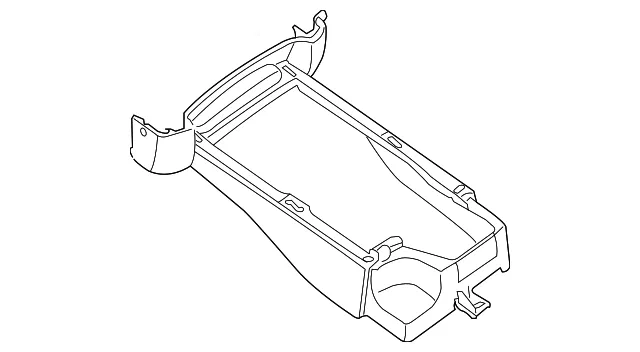 Center Console - Nissan (96915-9BH0C)