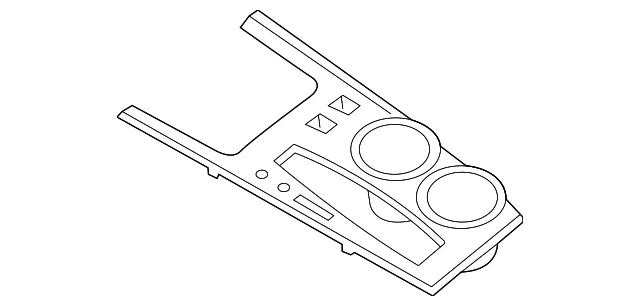Console Trim Panel - Nissan (96915-9PJ3D)