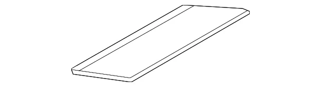 Console Mat - Nissan (96917-6TA0A)