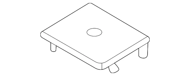 Console Assembly Hole Cover - Nissan (96918-7JA0A)