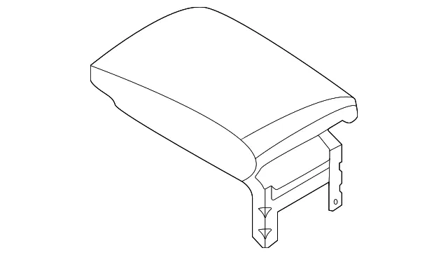 Console Armrest - Nissan (96920-6TA0C)