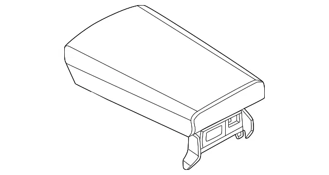 Console Lid - Nissan (96920-7BA0C)