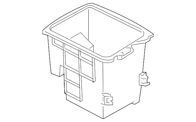 Inner Console Box Assembly - Nissan (96926-7FW0A)