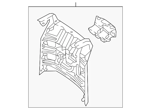 Console Panel - Nissan (96930-EZ05A)