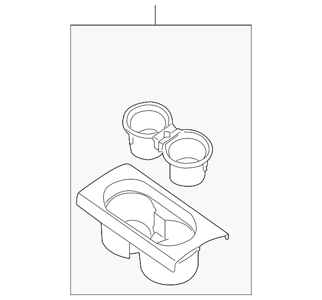 Console Cup Holder - Nissan (96931-9BH1A)