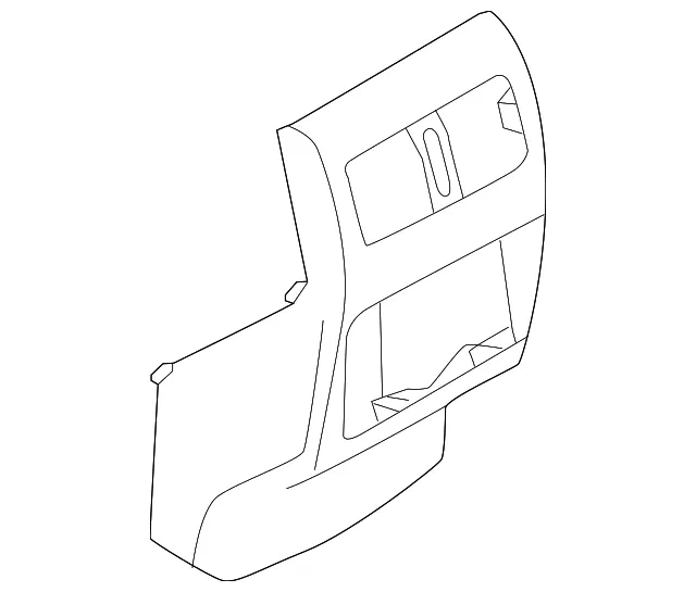 Console Panel - Nissan (96932-6RR0A)