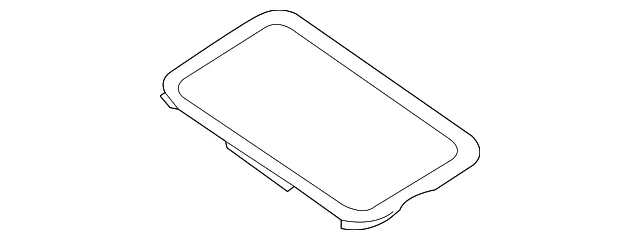Front Console Bezel - Nissan (96939-EA000) - view 2