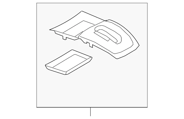Console Trim Panel - Nissan (96941-6FL2A)