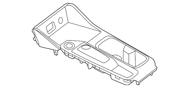 Console Panel - Nissan (96941-6LW0A)