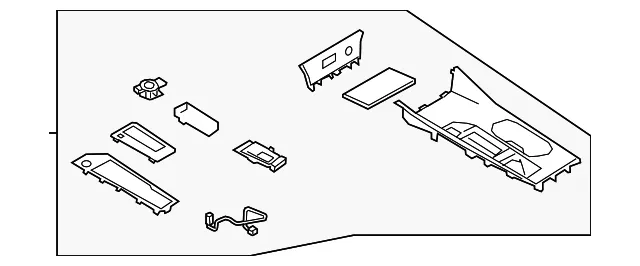 Console Panel - Nissan (96941-9HG5D)
