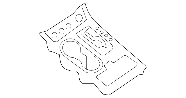 Console Panel - Nissan (96941-9UE1A)