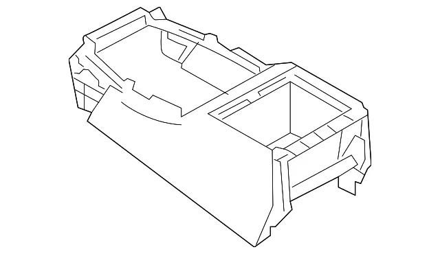 Console Panel - Nissan (96948-1LA0B)