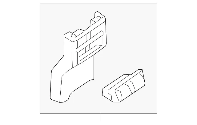 Console Panel - Nissan (96950-9UF1B)